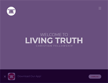 Tablet Screenshot of livingtruthcorona.org